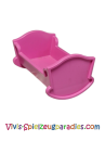 Lego Duplo Möbel Wiege (4886) dunkel rosa